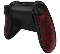 eXtremeRate Grip Cover per Xbox Series X S Controller Pannello Laterale Pezzi Ricambio per Xbox Series X S Joystick Model 1914(Rosso Antiscivolo)