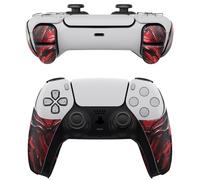 eXtremeRate PlayVital Grip Adesivo Antiscivolo per ps5 Controller Joystick con Skin Gomma per Tasti Trigger L1 L2 R1 R2 - Corazzatura Edizione, Spider Armor