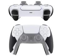 eXtremeRate PlayVital Grip Adesivo Antiscivolo per ps5 Controller Joystick con Skin Gomma per Tasti Trigger L1 L2 R1 R2 - Mecha Edizione, Nero