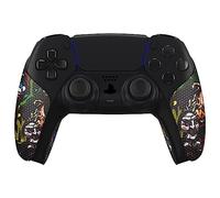 eXtremeRate PlayVital Grip Adesivo per ps5 Controller Joystick, Skin Gomma Antiscivolo per Impugnature Maniglia-Party Pauroso