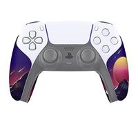 eXtremeRate PlayVital Grip Adesivo per ps5 Controller Joystick, Skin Gomma Antiscivolo per Impugnature Maniglia-Ciberluna
