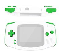eXtremeRate Pulsanti Tasti Set Ricambio per Gameboy Advance GBA Console-NON Include Console di Gioco Portatile-Verde