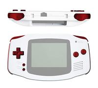 eXtremeRate Pulsanti Tasti Set Ricambio per Gameboy Advance GBA Console-NON Include Console di Gioco Portatile-Rosso