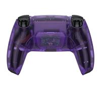 eXtremeRate Rise 2.0 Remap Kit Programmabile per ps5 Controller BDM-010/020,Palette Back Button Cover Posteriore per ps5 Joystick,2 Tasti Aggiuntivi per Joypad-Trasparente Viola Atomico
