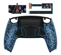 eXtremeRate Rise4 Remap Kit Programmabile per ps5 Controller BDM-010/020,4 Palette Tasti Aggiuntivi Back Button & Cover Posteriore per ps5 Joystick-Blu Antiscivolo