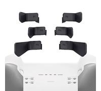 eXtremeRate Swift Paddles Metallo per Xbox Elite Series 2 Controller,6 Palette Levette Posteriori Tasti Pulsanti Intercambiabile per Xbox Elite V1/Series 2 Core Joystick-Nero