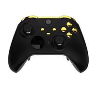 eXtremeRate Tasti Pulsanti Ricambio per Xbox Elite Series 2 Controller,LB RB LT RT Bumper Grilletti Pulsante Profile Switch per Xbox Elite Series 2 Core Joystick Model 1797-Oro Cromo