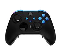eXtremeRate Tasti Pulsanti Ricambio per Xbox Elite Series 2 Controller,LB RB LT RT Bumper Grilletti Pulsante Profile Switch per Xbox Elite Series 2 Core Joystick Model 1797-Camaleonte Viola Blu