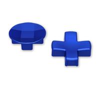 eXtremeRate Tasto Dpad Magnetico per Xbox Elite V1/Series 2 Controller,2 Croci Direzionali Pulsanti Metallo Ricambio per Xbox Elite Series 2 Core Joystick-Blu