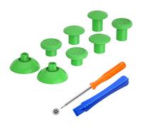 eXtremeRate ThumbsGear Levette Analogiche per Xbox Series X&S Controller,Analogici Stick Ergonomico Intercambiabile per Xbox One Elite/S/X/Standard Joystick-3 Altezze(Verde)