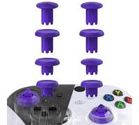 eXtremeRate ThumbsGear V3 Analogici Intercambiabili per Xbox Series X S Joystick,Levette Analogiche Ergonomici Thumbstick Grip per Xbox One S/X/Elite,Switch Pro Controller-Viola