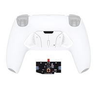 eXtremeRate Trasforma Rise in Rise4-Tasti Posteriori K1 K2 K3 K4&Scheda PCB Ricambio per ps5 Controller Rise&Rise4 Remap Kit(Non Remap Kit Completo)-Bianco