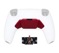 eXtremeRate Trasforma Rise in Rise4-Tasti Posteriori K1 K2 K3 K4&Scheda PCB Ricambio per ps5 Controller Rise&Rise4 Remap Kit(Non Remap Kit Completo)-Volcanic Red