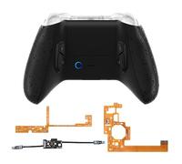eXtremeRate VICTOR S Remap Kit per Xbox One S X Controller,6 Profili&Cover Posteriore&Grip&4 Tasti Posteriori per Xbox One S/X Joystick Model 1708(NON Include Controller)-Nero Antiscivolo