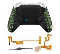 eXtremeRate VICTOR X Remap Kit per Xbox Series X S Controller,6 Profili&Cover Posteriore&Grip&4 Tasti Posteriori per Xbox Series X S Joystick Model 1914(NON Include Controller)-Verde Antiscivolo