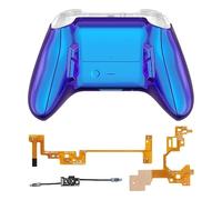 eXtremeRate VICTOR X Remap Kit per Xbox Series X S Controller,6 Profili&Cover Posteriore&Grip&4 Tasti Posteriori per Xbox Series X S Joystick Model 1914(NON Include Controller)-Camaleonte Viola Blu