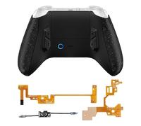 eXtremeRate VICTOR X Remap Kit per Xbox Series X S Controller,6 Profili&Cover Posteriore&Grip&4 Tasti Posteriori per Xbox Series X S Joystick Model 1914(NON Include Controller)-Nero Antiscivolo