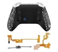 eXtremeRate VICTOR X Remap Kit per Xbox Series X S Controller,6 Profili&Cover Posteriore&Grip&4 Tasti Posteriori per Xbox Series X S Joystick Model 1914(NON Include Controller)-Bianco Antiscivolo