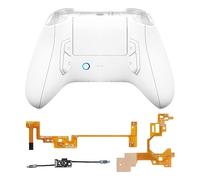 eXtremeRate Victor X Remap Kit per Xbox Series X S Controller,6 Profili&Cover Posteriore&Grip&4 Tasti Posteriori per Xbox Series X S Joystick Model 1914(Non Include Controller)-Bianco