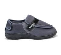 EXTRO STYLE - Scarpe Ortopediche Donna e Uomo, Tecnica 3A, per Fasi Post Operatorie, Cute Fragile, Problemi Vascolari, Plantare Estraibile, Scarpe Antiscivolo in Microfibra, Grigio, Taglia 45