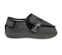 EXTRO STYLE - Scarpe Ortopediche Donna e Uomo, Tecnica 3A, per Fasi Post Operatorie, Cute Fragile, Problemi Vascolari, Plantare Estraibile, Scarpe Antiscivolo in Microfibra, Grigio