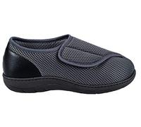 EXTRO STYLE TECNICA 3 AIR, Linea Anziani, Microfibra e licra, Scarpa Ortopedica Made in Italy, Plantare Estraibile, Chiusura a Strappo, Scarpe Ortopediche, Dispositivo Medico Classe 1 (Taglia 37)