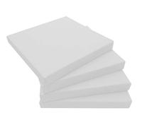 EXTROITALY - Set Cuscini da Esterno 4 Pezzi, Cuscini per Sedie da Giardino Idrorepellente Made in Italy, Ideali per Poltrone e Divanetti, Imbottitura di 5 cm in Poliuretano Indeformabile (50x50)