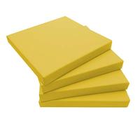 extroitaly - Set Cuscini da Esterno 4 Pezzi, Cuscini per Sedie da Giardino Idrorepellente Made in Italy, Ideali per Poltrone e Divanetti, Imbottitura di 5 cm in Poliuretano Indeformabile (40x40)