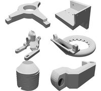 Extruder Kit Compatible with JGMaker Artist-D 3D Printer Performance Enhancement