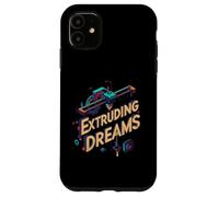 Extruding Dreams 3D Printer Maker Hobbyist Custodia per iPhone 11