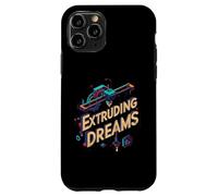 Extruding Dreams 3D Printer Maker Hobbyist Custodia per iPhone 11 Pro