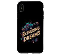 Extruding Dreams 3D Printer Maker Hobbyist Custodia per iPhone XS Max
