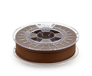 extrudr BDP Ø 1,75 mm (0,8 kg) 'DARK WOOD/Holz' - Filamento a base di legno Biologicamente completamente biodegradabile! - Filamento per stampante 3D - Made in Austria - Alta qualità a un prezzo equo!