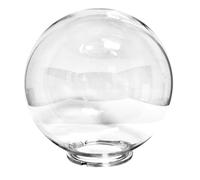 EXTRUMOL - Globo Lampione da Esterno - Illuminazione Pubblica - Policarbonato Incolore - Dimensioni: Ø 45 cm - Impugnatura a Baionetta: 19,9 cm