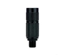 EXTRWORY 1 connettore girevole a sgancio rapido, adattatore di montaggio per allarme morso, per pesca alla carpa, esemplari di pesca con pesca grossolana, in plastica, 45 cm