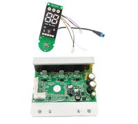 EXTRWORY 2 PZ Scooter Elettrico Controller Set Per Xiaomi 4Pro Meter Cruscotto Alluminio Verde Pack 16x11x7cm 210g Per Pendolari