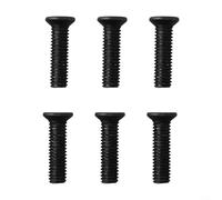 EXTRWORY 6 viti di fissaggio filettate per mano sinistra, M5 M6, 22 mm, per trapano e mandrino, kit adattatore per meccanica professionale (M6 x 22 mm)