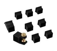 EXTRWORY 9 guide magnetiche per sega a coda di rondine 1:4-1:9 45 ° 90 ° calibro di taglio con plastica nera falegnameria professionisti della lavorazione del legno
