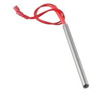 EXTRWORY Asta di accensione per stufa a pellet, 300 W, 230 V, in acciaio inox, 9,5 mm x 150 mm, compatibile con sistema di riscaldamento P6, P9, P12