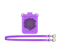 EXTRWORY Bitzee, custodia protettiva in silicone per animale domestico digitale interattivo, morbida, antiurto, con ritagli precisi, custodia leggera per bambini, da viaggio, per giocare, colore: rosa