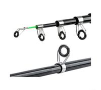 EXTRWORY Canna da pesca e mulinello per kit combinato con accessori per lenze di esca, materiale FRP liscio 5.2: 1, guide metalliche per pesca in mare e fiume, lago, per pesca in mare o in mare, per