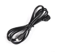 EXTRWORY Cavo di ricarica per bicicletta elettronica a 12 velocità per trasformatore Di2 105 tipo C nero 1,5 m per appassionati di ciclismo