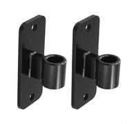 EXTRWORY Cerniere resistenti del portone del supporto della parete per l'hardware nero del ferro galvanizzato del recinto del collegamento a catena per l'oscillazione del giardino dell'