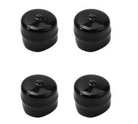 EXTRWORY Confezione da 4 tappi per asse trattore da prato 532104757 di ricambio per artigiano per Poulan per Jonsered per modelli Roper, copertura in gomma per mozzo impedisce l'ingresso di sporco