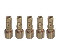 EXTRWORY Confezione da 5 diffusori di gas MIG per Lincoln per Magnum PRO 250A 350A KP2746-1 Ugello Guarnizione in Rame Anello di Tenuta in Ottone Dimensioni Standard Saldatura Professionale