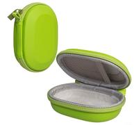 EXTRWORY Custodia rigida in EVA per Logitech per mouse wireless MX Anywhere 3S, custodia protettiva da viaggio con tasca in rete, rosa (verde)