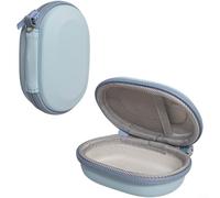 EXTRWORY Custodia rigida in EVA per Logitech per MX Anywhere 3S, custodia protettiva da viaggio con tasca a rete, colore rosa (blu)