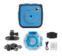EXTRWORY Fotocamera compatta impermeabile per bambini per esperienze subacquee memorabili riprese in HD 1080p, videocamera digitale con scheda da 32 GB, giocattoli per bambini da 3 4 5 6 7 8 9 anni