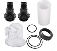 EXTRWORY Gruppo pompa filtro piscina per pompa di circolazione SPS25 SPS50 SPS75 SPS100 con coperchio pre-filtro O-Ring guarnizioni parti di collegamento
