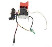 EXTRWORY Interruttore a grilletto per trapano a batteria Metabo BS 108 V 12 V Quick Basic, 72-24 V 16 A, ricambio in plastica e metallo per riparazioni fai da te (C)